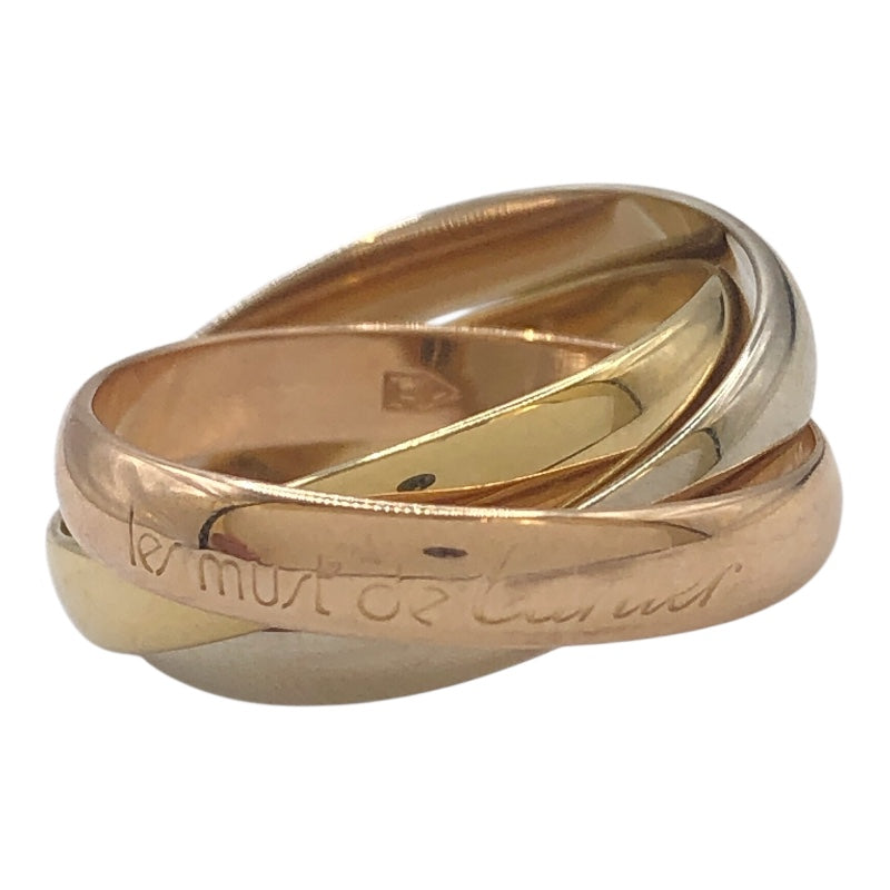 カルティエ Cartier トリニティリング K18WG/K18PG/K18YG ジュエリー