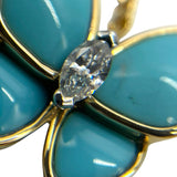ヴァンクリーフ＆アーペル Van Cleef & Arpels ドゥパピヨンネックレス 750YG/ダイヤモンド ジュエリー