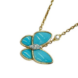 ヴァンクリーフ＆アーペル Van Cleef & Arpels ドゥパピヨンネックレス 750YG/ダイヤモンド ジュエリー