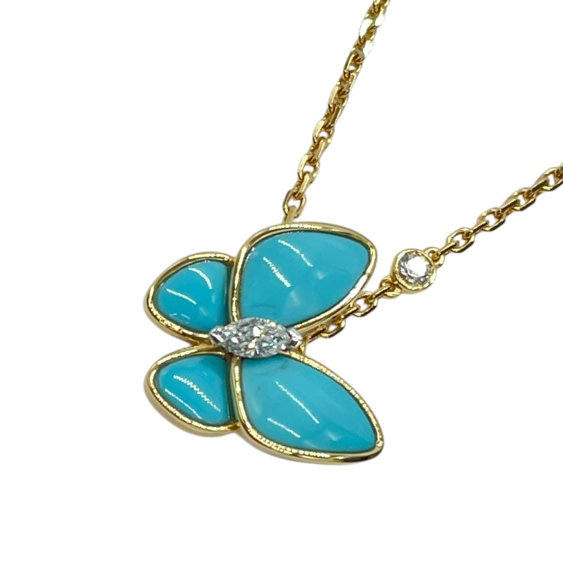 ヴァンクリーフ＆アーペル Van Cleef & Arpels ドゥパピヨンネックレス 750YG/ダイヤモンド ジュエリー