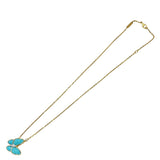 ヴァンクリーフ＆アーペル Van Cleef & Arpels ドゥパピヨンネックレス 750YG/ダイヤモンド ジュエリー
