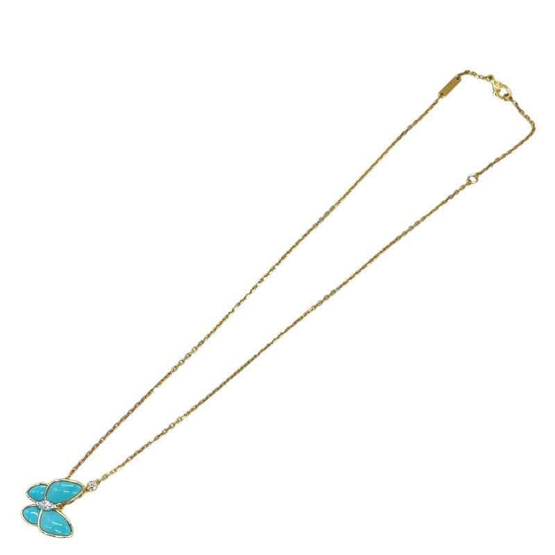 ヴァンクリーフ＆アーペル Van Cleef & Arpels ドゥパピヨンネックレス 750YG/ダイヤモンド ジュエリー