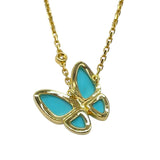 ヴァンクリーフ＆アーペル Van Cleef & Arpels ドゥパピヨンネックレス 750YG/ダイヤモンド ジュエリー
