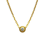 カルティエ Cartier ダムールネックレスXS 750YG/ダイヤモンド ジュエリー