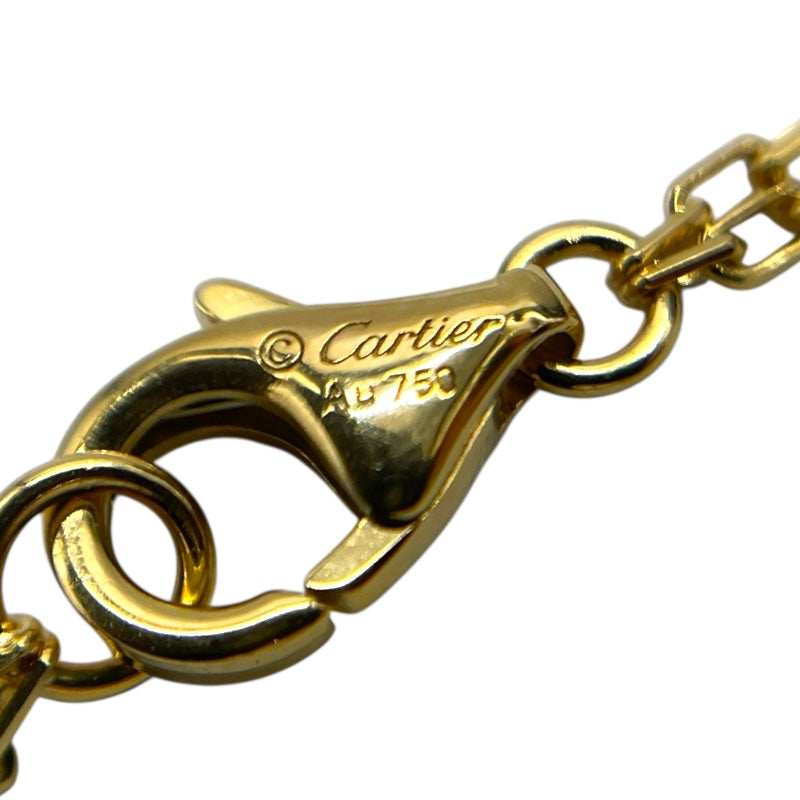 カルティエ Cartier ラブサークルネックレス２Pダイヤ 750YG/ダイヤモンド ジュエリー