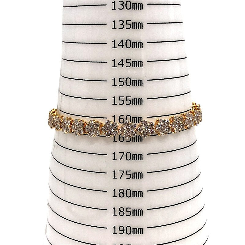 ダイヤモンドブレスレット Au750/ダイヤモンド ジュエリー