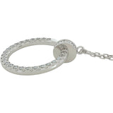 カルティエ Cartier ジュスト アン クル ダイヤモンド ネックレス K18WG ダイヤモンド ジュエリー