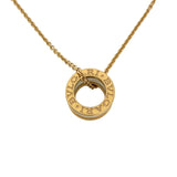 ブルガリ BVLGARI ビーゼロワン ネックレス ピンクゴールド K18PG ホワイトセラミック ジュエリー