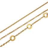 ブルガリ BVLGARI ビーゼロワン ネックレス ピンクゴールド K18PG ホワイトセラミック ジュエリー
