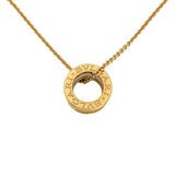 ブルガリ BVLGARI ビーゼロワン ネックレス ピンクゴールド K18PG ホワイトセラミック ジュエリー