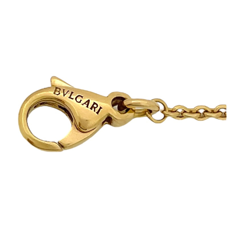 ブルガリ BVLGARI ビーゼロワン ネックレス ピンクゴールド K18PG ホワイトセラミック ジュエリー