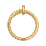 カルティエ Cartier ジュスト アン クル ダイヤリング SM ピンクゴールド K18PG ダイヤモンド ジュエリー