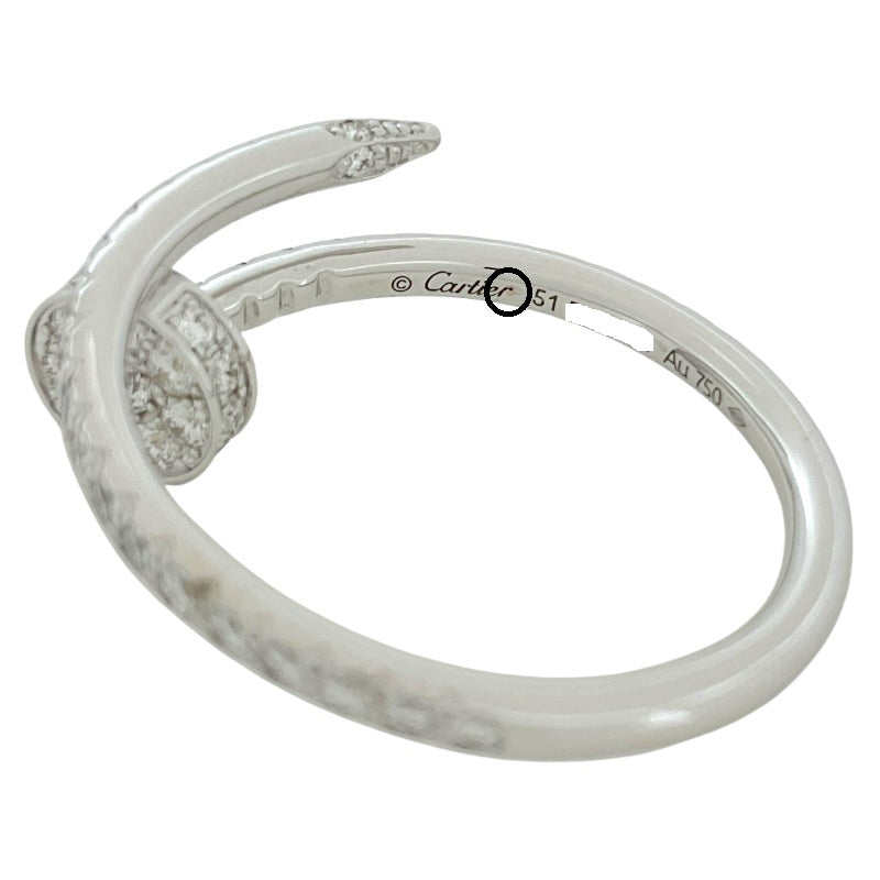 Cartier【カルティエ】K18WGダイヤリング (NO.61561) – JEX宝石
