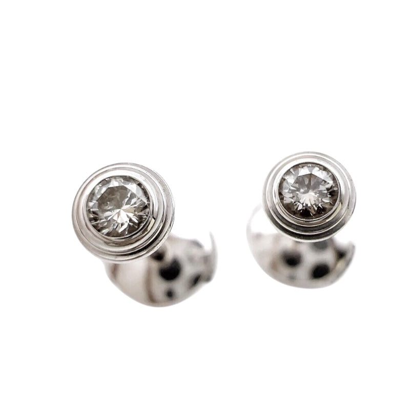 カルティエ Cartier ダムールピアスXS シルバー 750WG ジュエリー