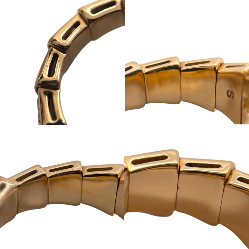 ブルガリ BVLGARI セルペンティヴァイパーリング 750PG/ダイヤモンド/オニキス ジュエリー