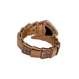 ブルガリ BVLGARI セルペンティヴァイパーリング 750PG/ダイヤモンド/オニキス ジュエリー