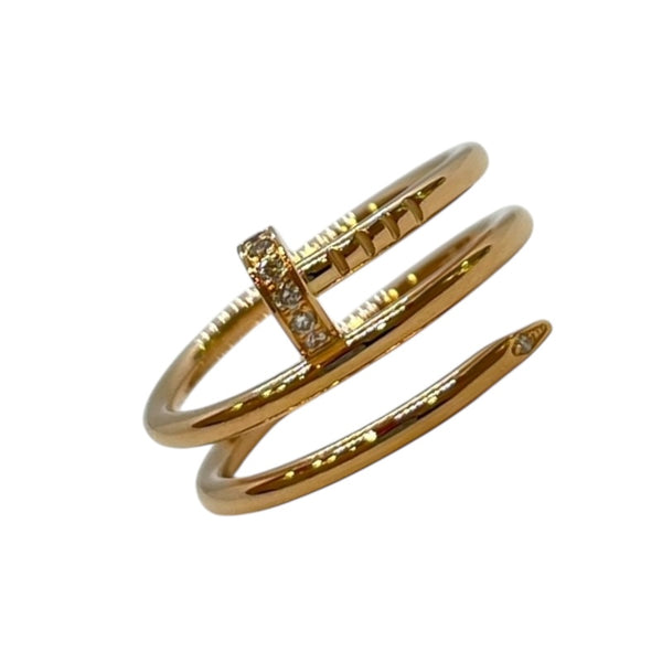 カルティエ Cartier ジュストアンクルリング 750PG/ダイヤモンド ジュエリー
