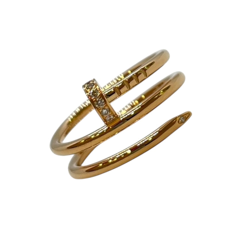 カルティエ Cartier ジュストアンクルリング 750PG/ダイヤモンド ジュエリー