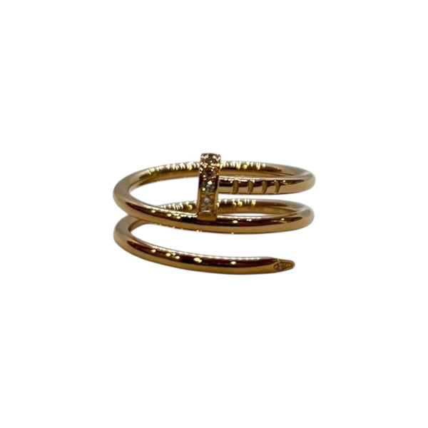 カルティエ Cartier ジュストアンクルリング 750PG/ダイヤモンド ジュエリー