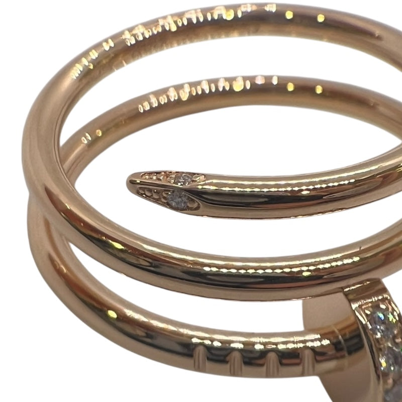 カルティエ Cartier ジュストアンクルリング 750PG/ダイヤモンド ジュエリー