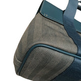 エルメス HERMES ヴァルパライソPM ブルージーン トワル/レザー レディース ハンドバッグ