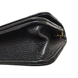 シャネル CHANEL マトラッセ　チェーンウォレット ブラック キャビアスキン レディース ショルダーバッグ