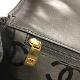 シャネル CHANEL ワイルドステッチハンドバッグ ブラック ゴールド金具 カーフ レディース ハンドバッグ