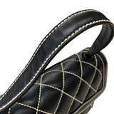 シャネル CHANEL ワイルドステッチハンドバッグ ブラック ゴールド金具 カーフ レディース ハンドバッグ