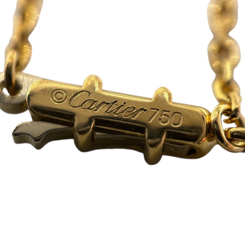 カルティエ Cartier Cハート ダイヤネックレス YG ジュエリー