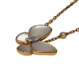 ヴァンクリーフ＆アーペル Van Cleef & Arpels ドゥパピヨン ネックレス RG ダイヤモンド ジュエリー