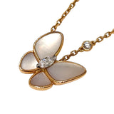 ヴァンクリーフ＆アーペル Van Cleef & Arpels ドゥパピヨン ネックレス RG ダイヤモンド ジュエリー