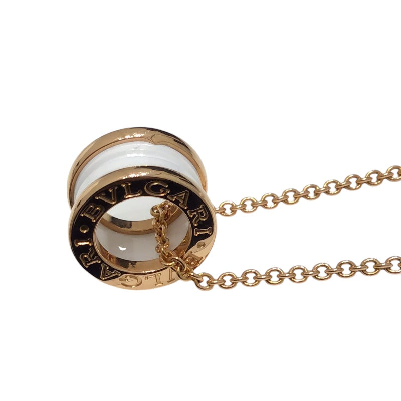ブルガリ BVLGARI ビーゼロワンネックレス ゴールド Au750 セラミック ジュエリー