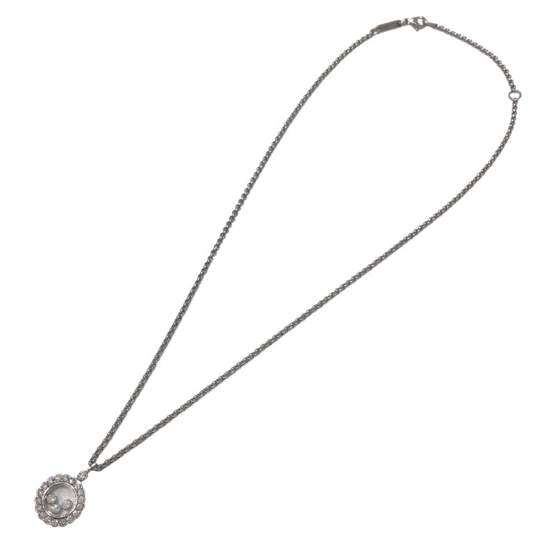 ショパール Chopard ハッピーダイヤネックレス　3PD 750WG ホワイトゴールド 750 ジュエリー