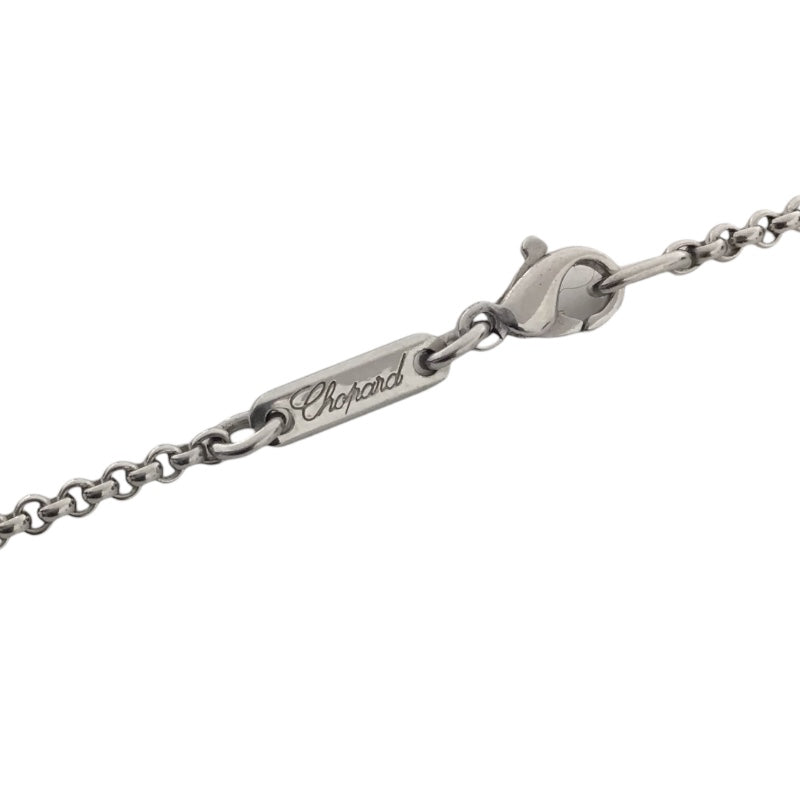 ショパール Chopard ハッピーダイヤネックレス　3PD 750WG ホワイトゴールド 750 ジュエリー