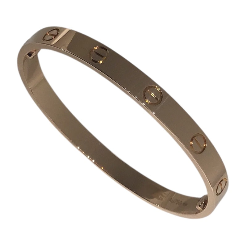 カルティエ Cartier ラブブレス ピンクゴールド Au750 ジュエリー