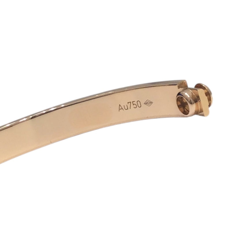 カルティエ Cartier ラブブレス ピンクゴールド Au750 ジュエリー