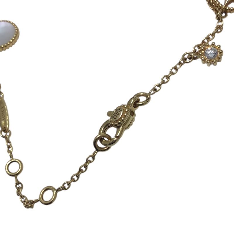 クリスチャン・ディオール Christian Dior ローズデヴァンブレス ゴールド Au750　MOP　ダイヤモンド ジュエリー