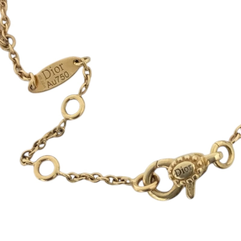 クリスチャン・ディオール Christian Dior ローズデヴァンブレス ゴールド Au750　MOP　ダイヤモンド ジュエリー