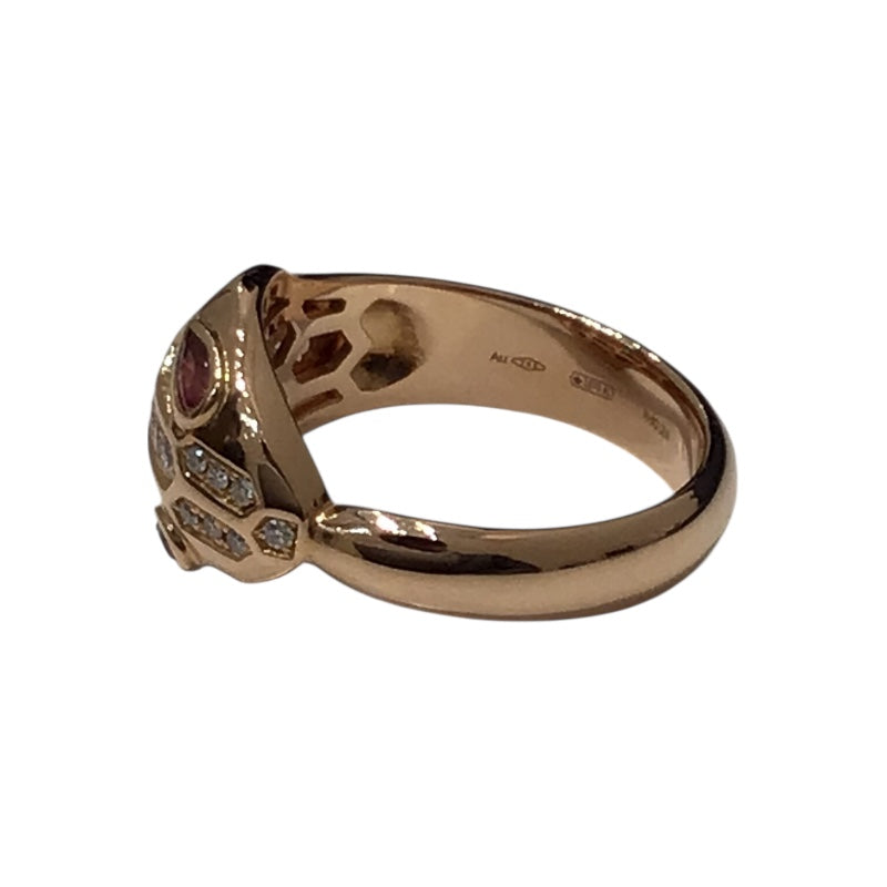 ブルガリ BVLGARI セルペンティリング Au750 ジュエリー