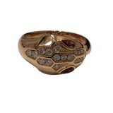 ブルガリ BVLGARI セルペンティリング Au750 ジュエリー