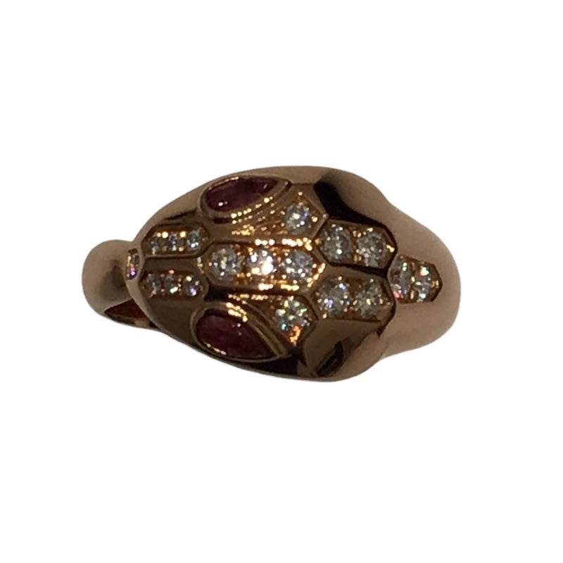 ブルガリ BVLGARI セルペンティリング Au750 ジュエリー