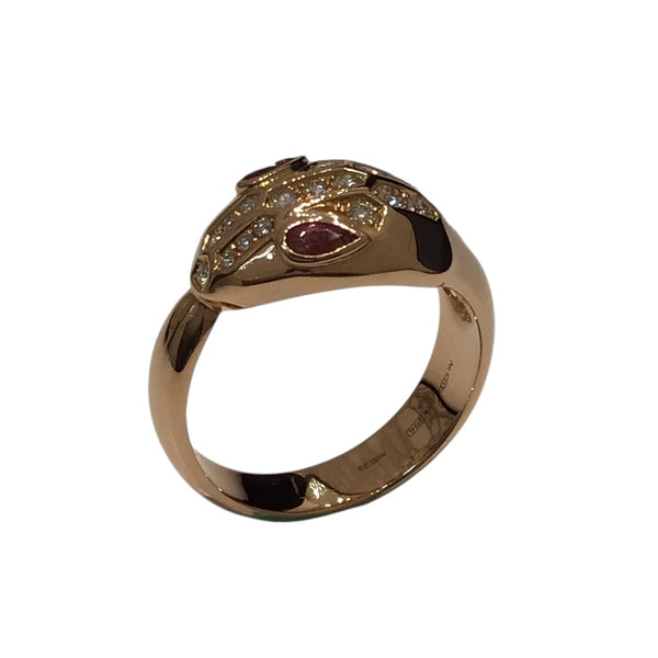 ブルガリ BVLGARI セルペンティリング Au750 ジュエリー
