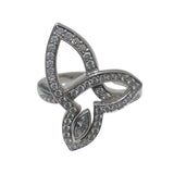 ハリーウィンストン HARRY WINSTON リリークラスターリング Pt950 ジュエリー