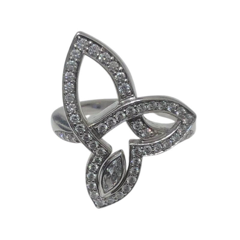 ハリーウィンストン HARRY WINSTON リリークラスターリング Pt950 ジュエリー