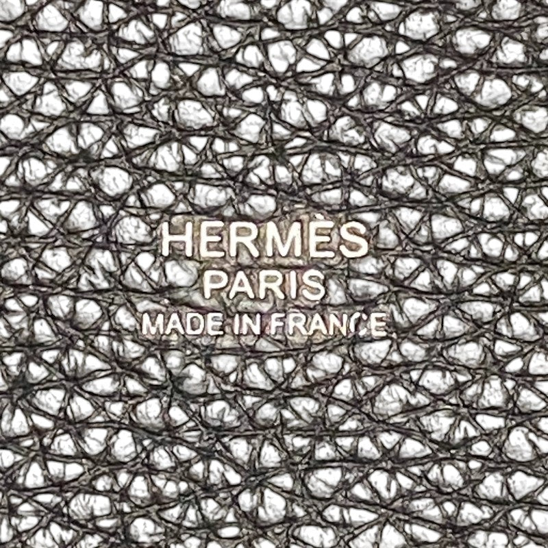 エルメス HERMES ピコタンロックMM W刻 ブラック シルバー金具 トリヨン レディース トートバッグ