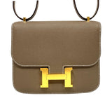 エルメス HERMES コンスタンス3 ミニ B刻 エトゥープ ゴールド金具 エプソン レディース ショルダーバッグ