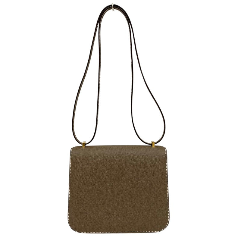 エルメス HERMES コンスタンス3 ミニ B刻 エトゥープ ゴールド金具 エプソン レディース ショルダーバッグ