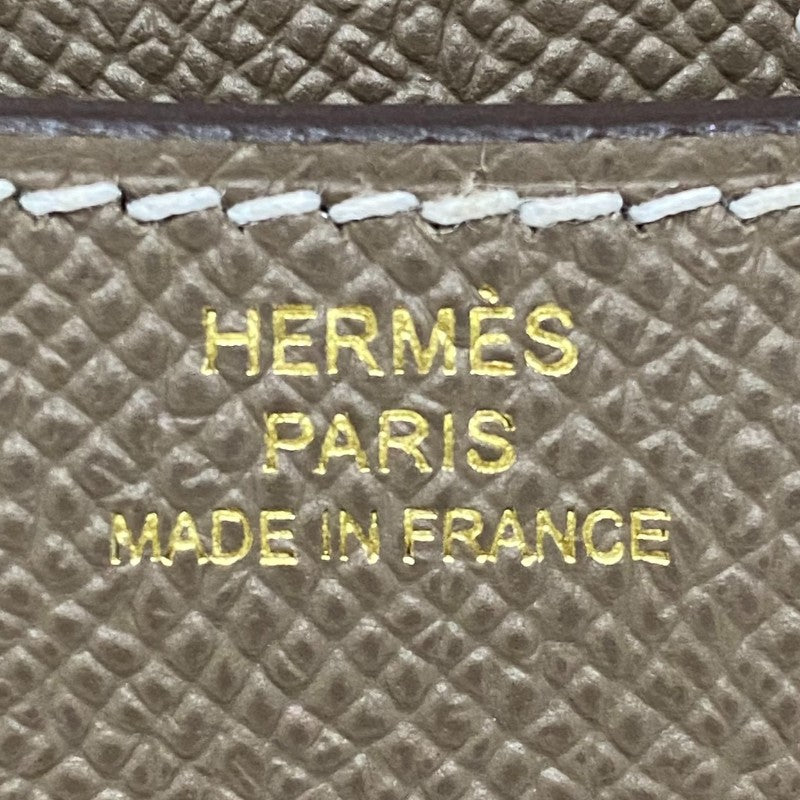 エルメス HERMES コンスタンス3 ミニ B刻 エトゥープ ゴールド金具 エプソン レディース ショルダーバッグ