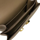 エルメス HERMES コンスタンス3 ミニ B刻 エトゥープ ゴールド金具 エプソン レディース ショルダーバッグ