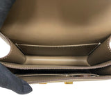 エルメス HERMES コンスタンス3 ミニ B刻 エトゥープ ゴールド金具 エプソン レディース ショルダーバッグ